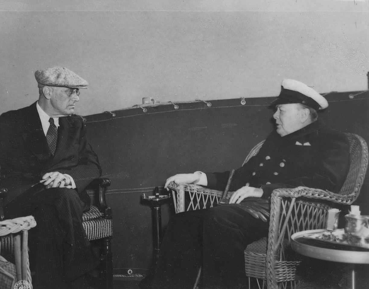 Franklin D. Roosevelt and Churchill in Malta