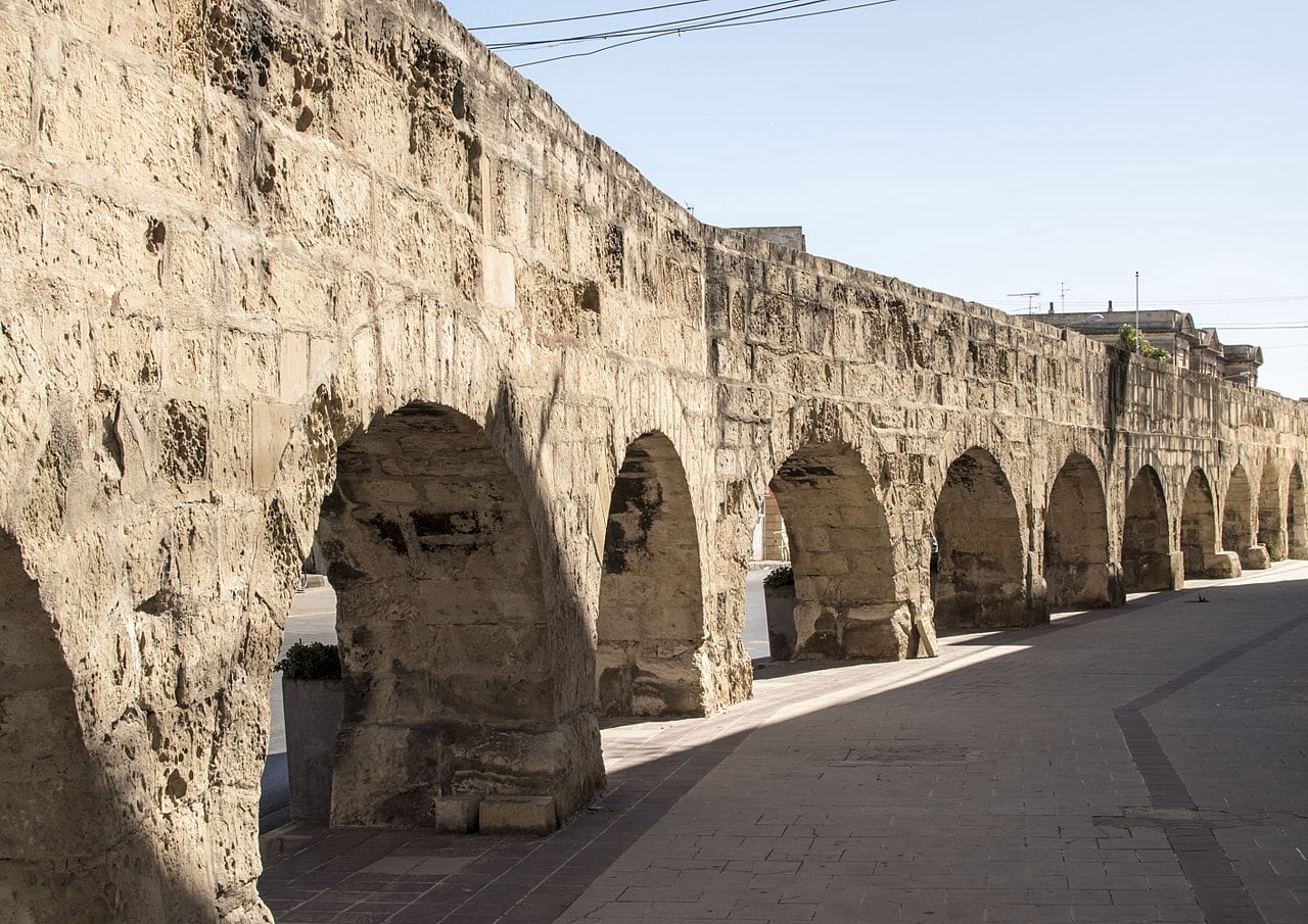 Wignacourt Aqueduct in Santa Venera