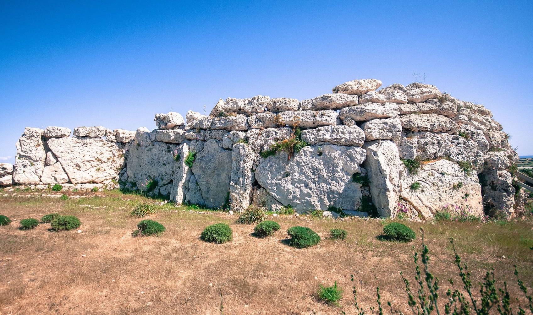 Ġgantija as seen from the west