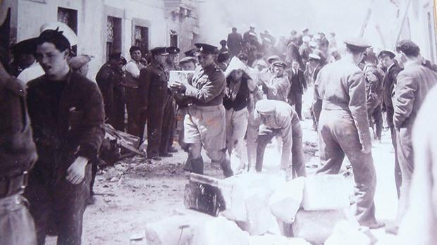 A gunpowder magazine explosion in Birgu