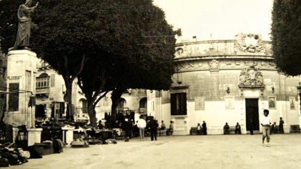 The Banca Giuratale – the seat of the Gozo Civic Council – dominating It-Tokk in Victoria in this photograph taken 50 years ago. Photo: National Archives Gozo