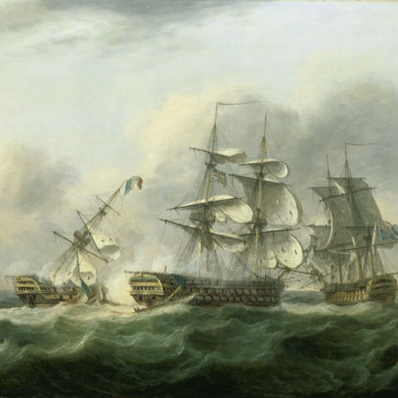 The Capture of the ‘Guillaume Tell’, 30 March 1800