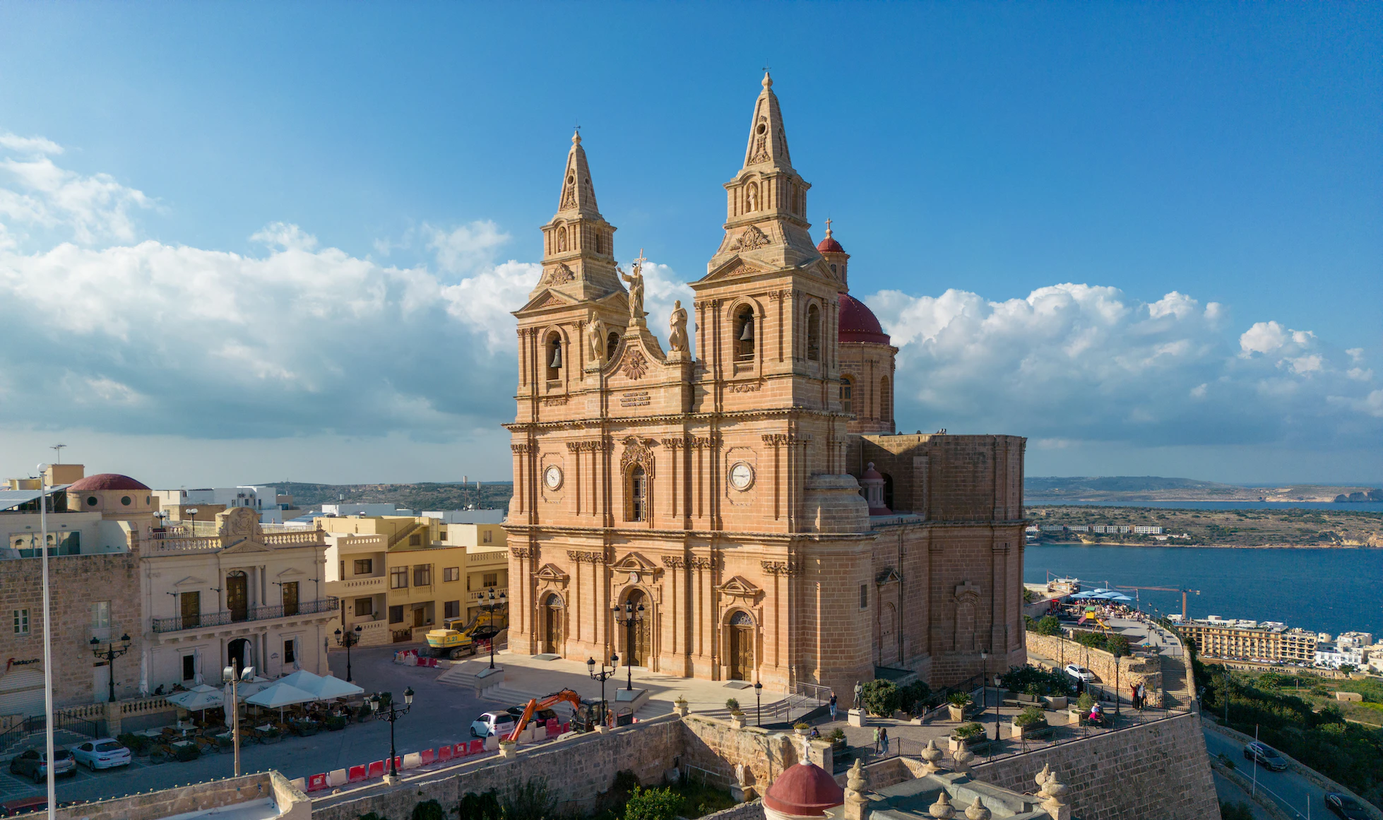 The Parish Church of the Nativity of the Virgin Mary is a Roman Catholic parish church in Mellieħa, Malta, dedicated to the Nativity of Mary.