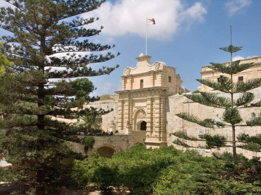 Mdina, main gate